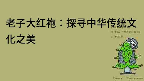 老子大紅袍：探尋中華傳統(tǒng)文化之美