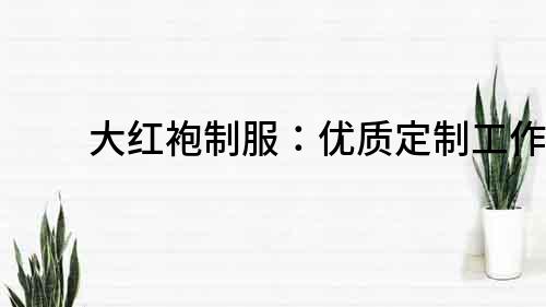大紅袍制服：優(yōu)質(zhì)定制工作服