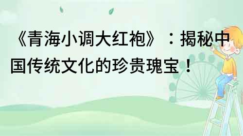 《青海小調大紅袍》：揭秘中國傳統文化的珍貴瑰寶！