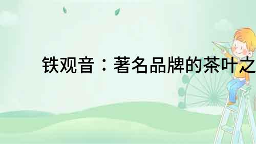 鐵觀音：著名品牌的茶葉之王